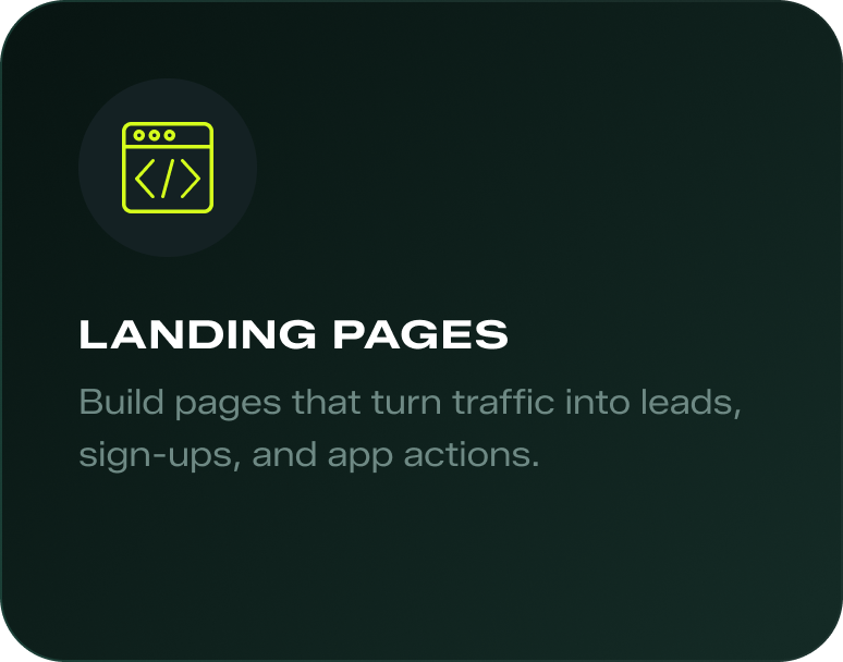 Landing Pages